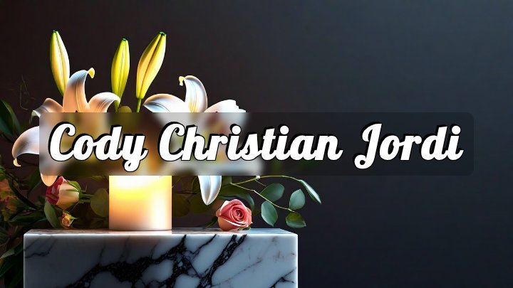 Cody Christian Jordi, Sheboygan Falls, Wisconsin