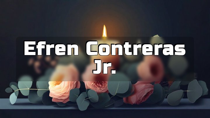 Efren Contreras Jr., Walhalla, South Carolina