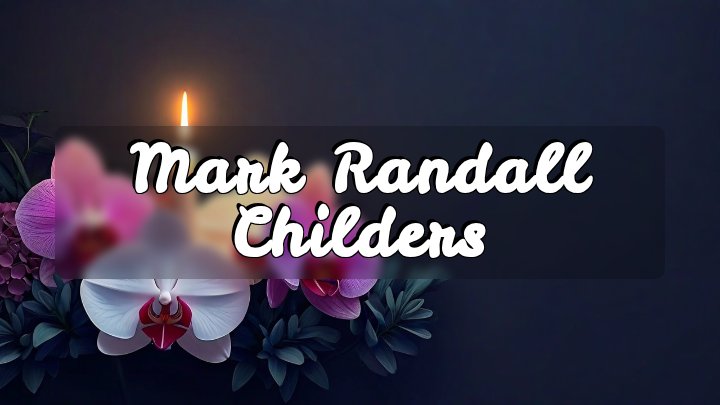 Mark Randall Childers, Hildebran, North Carolina