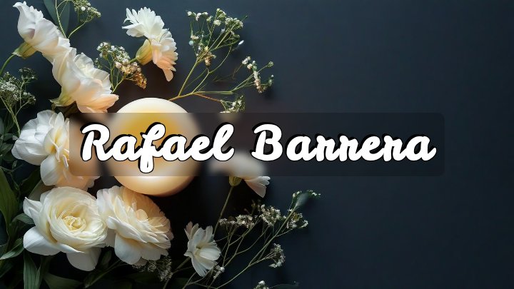 Rafael Barrera, Bullard, Texas