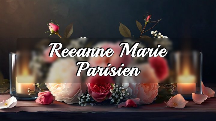 Reeanne Marie Parisien, Belcourt, North Dakota
